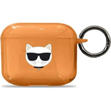 Karl Lagerfeld KLA3UCHFO AirPods 3 cover pomarańczowy/orange Choupette