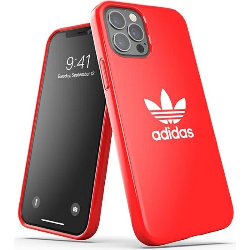 Adidas OR SnapCase Trefoil iPhone 12/12 Pro czerwony/red 42293