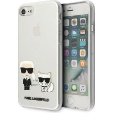 Karl Lagerfeld KLHCI8CKTR iPhone 7/8/SE 2020 / SE 2022 hardcase Transparent Karl & Choupette