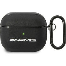 Mercedes AMG Leather Big Logo case for AirPods 3 - black