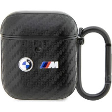 BMW BMA2WMPUCA2 AirPods 1/2 cover black/black Carbon Double Metal Logo