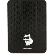 Karl Lagerfeld KLFC11SAKHPCK iPad 10.9" Folio Magnet Allover Cover black/black Saffiano Monogram Choupette