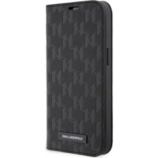 Karl Lagerfeld KLBKP14SSAKLHPK iPhone 14 6.1" bookcase black/black Saffiano Monogram