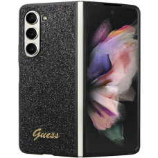 Guess Glitter Script case for Samsung Galaxy Z Fold 5 - black