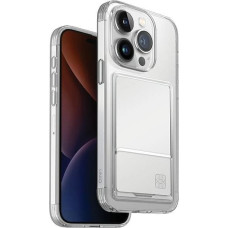 Uniq Air Fender ID Cardslot case for iPhone 15 Pro - transparent