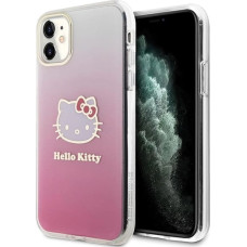 Hello Kitty IML Gradient Electrop Kitty Head Case for iPhone 11 / Xr - Pink