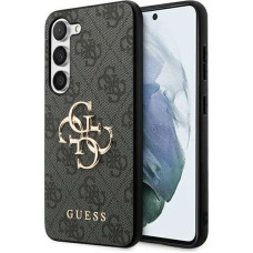 Guess 4G Big Metal Logo case for Samsung Galaxy S24 - black