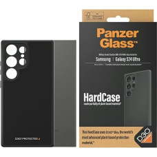 Panzerglass HardCase with D3O® Bio and Military Grade Certification for Samsung Galaxy S24 Ultra - Transparent and Black