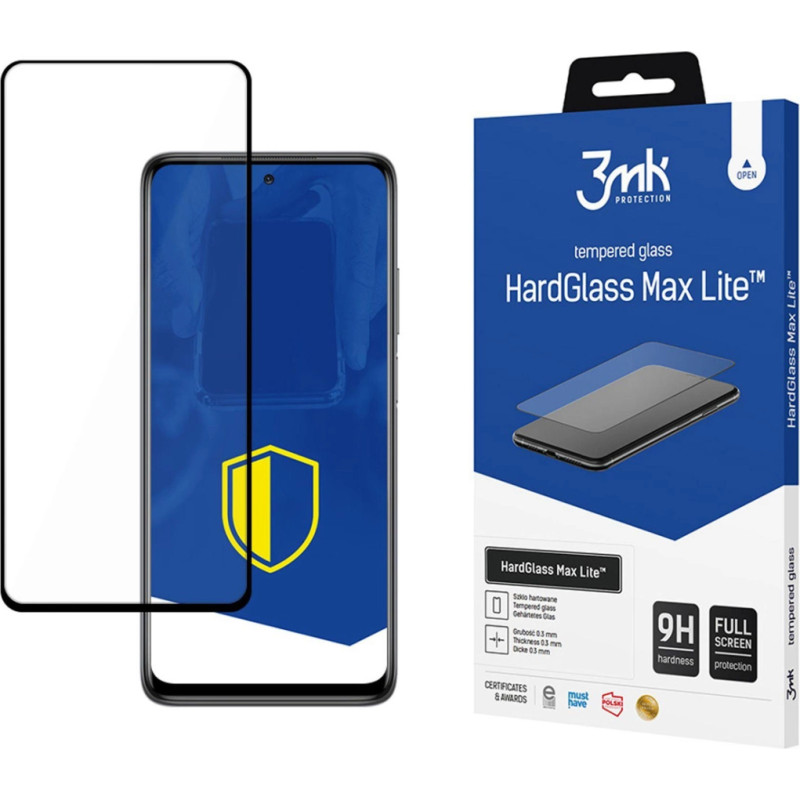 3Mk Protection 9H 3mk HardGlass Max Lite™ glass on Xiaomi Mi 10T / 10T Pro / 10T Lite