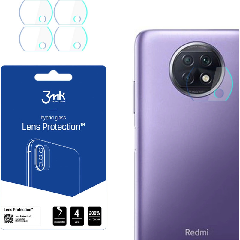 3Mk Protection 3mk Lens Protection™ hybrid camera glass for Xiaomi Redmi Note 9T 5G