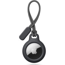 Tech-Protect Rough Chain Case for Apple AirTag with Pendant - Black