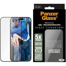 Panzerglass Ceramic Screen Protector iPhone 16 Plus 6.7" Ultra-Wide Fit 2855