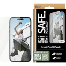 Panzerglass SAFE by PanzerGlass iPhone 16 6.1" Screen Protector Ultra-Wide Fit SAFE95875