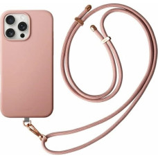 Uniq case Coehl Creme iPhone 16 Pro Max 6.9" Magnetic Charging pink/ballet pink