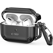 Tech-Protect Rough Hook Case with Carabiner for Apple AirPods Pro 1 / 2 - Black