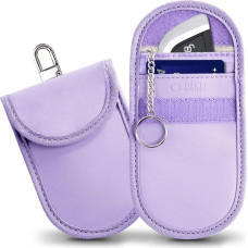 Tech-Protect KLR100 RFID Blocking Car Key Case - Purple