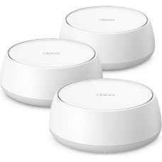 Tp-Link Wireless Router|TP-LINK|Wireless Router|3-pack|5000 Mbps|Mesh|Wi-Fi 7|2x2.5GbE|LAN \ WAN ports 2|Number of antennas 4|DECOBE25(3-PACK)