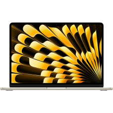 Apple 13-inch MacBook Air: Apple M3 chip with 8-core CPU and 8-core GPU, 16GB, 256GB SSD - Starlight,Model A3113