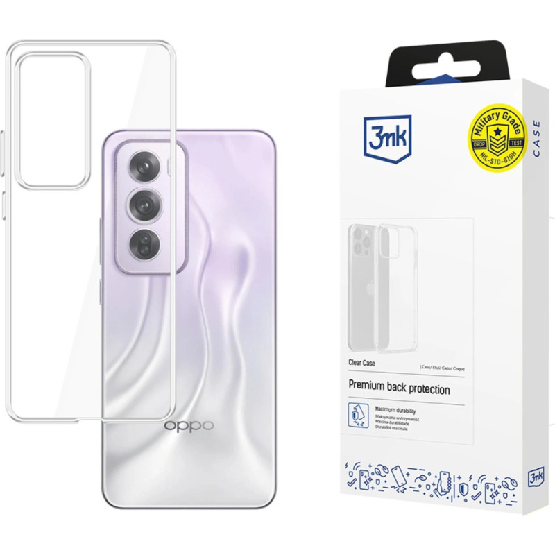 3Mk Protection 3mk Clear Case for Oppo Reno 12 Pro - transparent