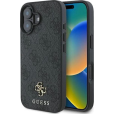 Guess Etui Guess Small Classic MagSafe na iPhone 16 - czarne