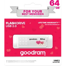 Goodram UME2 USB 2.0 64GB Valentine White