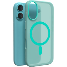 Puro Daylight MagSafe Silicone Case for iPhone 16 - Green