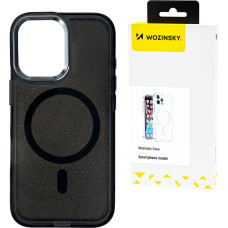 Wozinsky Glitter Case MagSafe Samsung Galaxy S25 Black