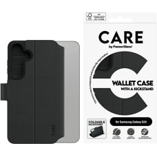 Panzerglass CARE by PanzerGlass Feature Wallet Kickstand Case for Samsung Galaxy S25 - Black