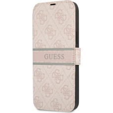 Guess GUBKP13S4GDPI iPhone 13 mini 5.4" pink/pink book 4G Stripe