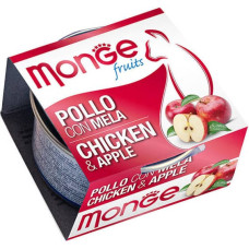 Monge Fruits Chicken & Apple 80 g - konservi kaķiem