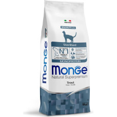 Monge Sterilised  Monoprotein Trout 10 kg - barība kaķiem