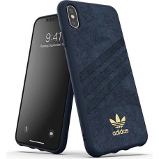 Adidas OR Molded Case ULTRASuede iPhone Xs Max blue / collegiate royal 35001