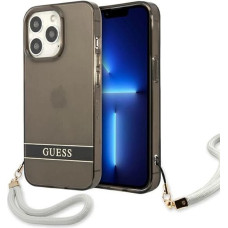 Guess GUHCP13LHTSGSK iPhone 13 Pro / 13 6.1" black/black hardcase Translucent Stap