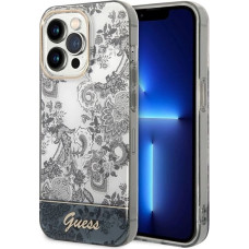 Guess GUHCP14XHGPLHG iPhone 14 Pro Max 6.7 "gray / gray hardcase Porcelain Collection