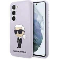 Karl Lagerfeld KLHCS23MSNIKBCU S23+ S916 hardcase purple/purple Silicone Ikonik