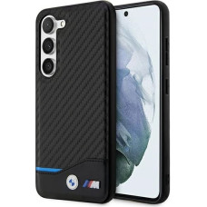 BMW Leather Carbon case for Samsung Galaxy S23+ - black