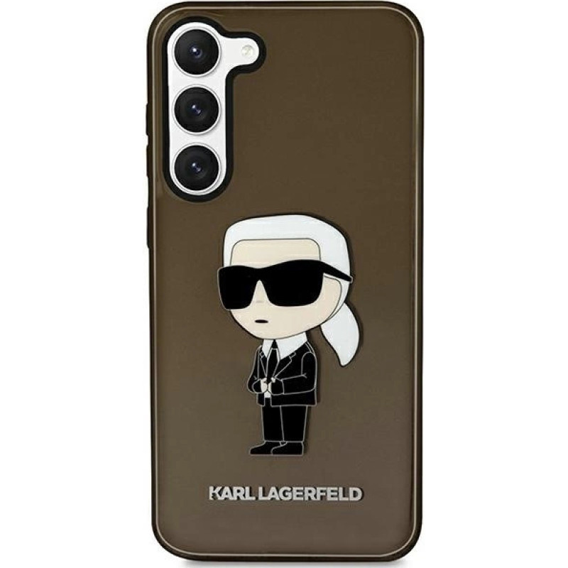 Karl Lagerfeld KLHCS23SHNIKTCK S23 S911 black/black hardcase Ikonik Karl Lagerfeld