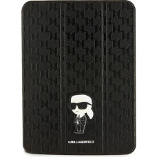 Karl Lagerfeld KLFC11SAKHPKK iPad 10.9" Folio Magnet Allover Cover black/black Saffiano Monogram Ikonik