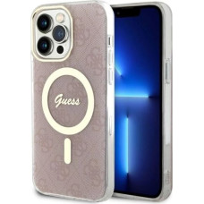 Guess 4G MagSafe case for iPhone 14 Pro Max - pink