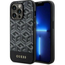 Guess GUHMP14XHGCFSEK iPhone 14 Pro Max 6.7" black/black hardcase GCube Stripes MagSafe