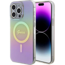 Guess GUHMP15XHITSP iPhone 15 Pro Max 6.7" pink/pink hardcase IML Iridescent MagSafe