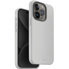 Uniq Lino Hue Magclick Charging case for iPhone 15 Pro - light gray