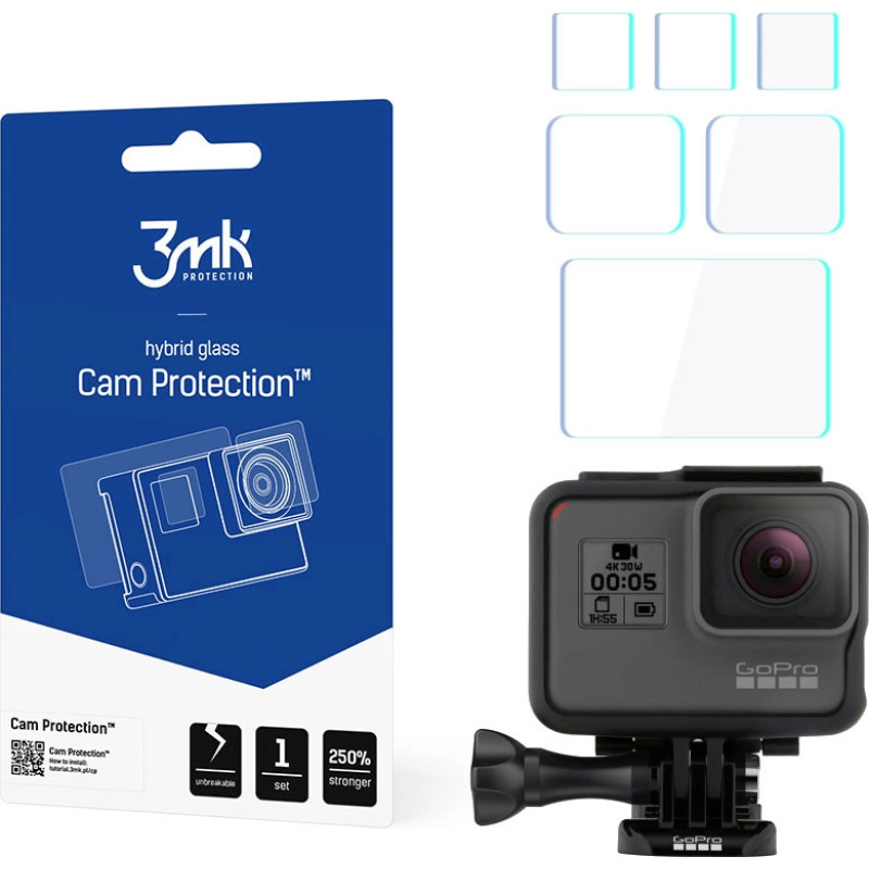 3Mk Protection 3mk Cam Protection Protective Glass for GoPro Hero 5/6/7