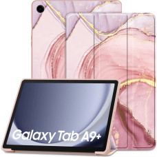 Tech-Protect SmartCase for Samsung Galaxy Tab A9+ 11" X210 / X215 / X216 - Pink Marble