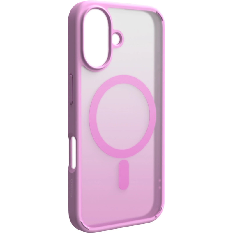 Puro Gradient MagSafe Silicone Case for iPhone 16 - Pink