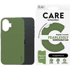 Panzerglass CARE by PanzerGlass Fashion Case iPhone 16 6.1" green/green MagSafe 1385