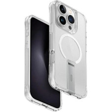 Uniq Eleva with Vertica Stand Case for iPhone 16 Pro - Transparent