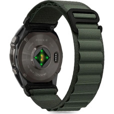 Tech-Protect Nylon Pro Strap for Garmin Fenix 5X / 5X PLUS / 6X / 6X Pro / 7X / 8 (51MM) - Green