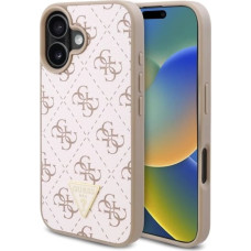 Guess New 4G Triangle Case for iPhone 16 Plus - White