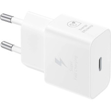 Samsung EP-T2510NWEGEU 25W SFC USB-C GaN wall charger - white